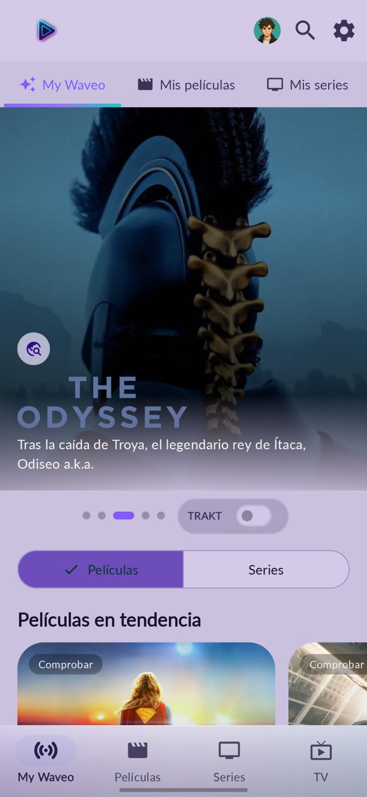 Inicio — tu Waveo personalizado