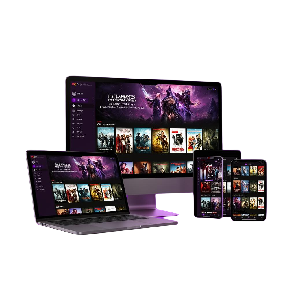 Playzy en TV, laptop, tablet y móvil